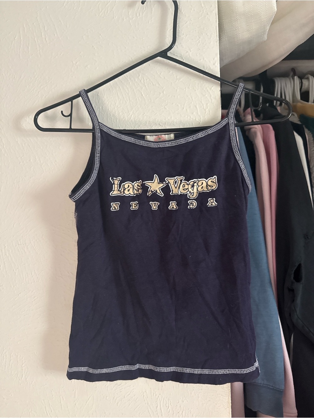 Las Vegas Nevada Navy Women's Tank Top